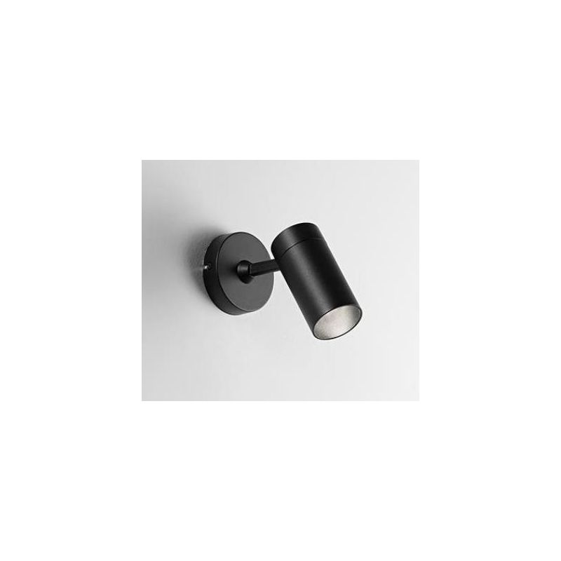 756 SPOT ORIENTABILE IN ALLUMINIO BIANCO O NERO CON PORTALAMPADE GU10 DI ISYLUCE ISYLUCE - Cristalensi Shop Online
