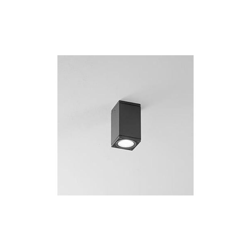 577 578 PICCOLA PLAFONIERA DA ESTERNI IP54 BIANCO O ANTRACITE ATTACCO GU10 MODERNO ISYLUCE - Cristalensi Shop Online