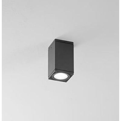 577 578 PICCOLA PLAFONIERA DA ESTERNI IP54 BIANCO O ANTRACITE ATTACCO GU10 MODERNO ISYLUCE - Cristalensi Shop Online