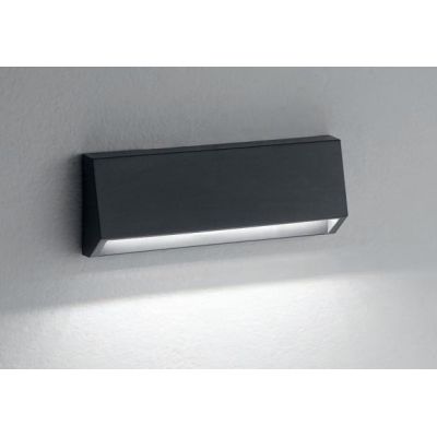 303 APPLIQUE DA ESTERNO ANTI SALSEDINE IP65 LED 4W 3000K O 4000K BIANCO E ANTRACITE ECONOMICA ISYLUCE - Cristalensi Shop Online