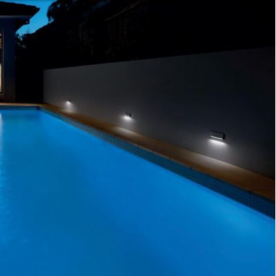 303 APPLIQUE DA ESTERNO ANTI SALSEDINE IP65 LED 4W 3000K O 4000K BIANCO E ANTRACITE ECONOMICA ISYLUCE - Cristalensi Shop Online