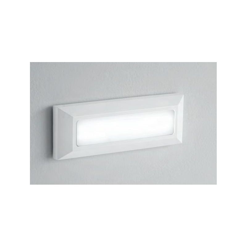 301 SEGNAPASSO DA ESTERNI ANTI SALSEDINE IP65 LED 4W 3000K O 4000K BIANCO E ANTRACITE SENZA SCASSO ISYLUCE - Cristalensi Shop On