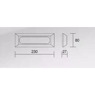 301 SEGNAPASSO DA ESTERNI ANTI SALSEDINE IP65 LED 4W 3000K O 4000K BIANCO E ANTRACITE SENZA SCASSO ISYLUCE - Cristalensi Shop On