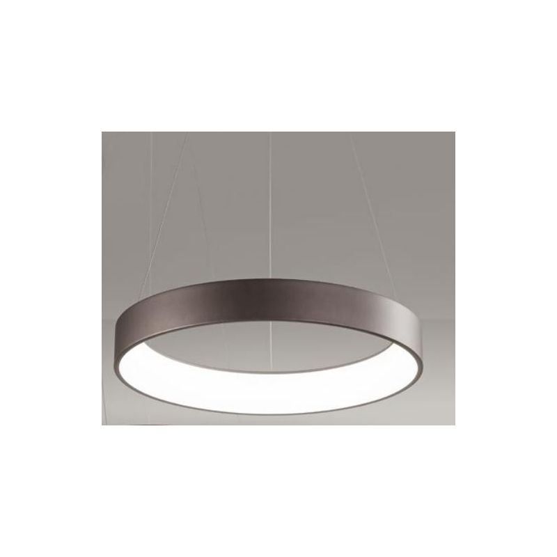 BAND AFFRALUX LAMPADARIO GRANDE AD ANELLO MODERNO LED 90W 3200K 4 COLORI AFFRALUX - Cristalensi Shop Online
