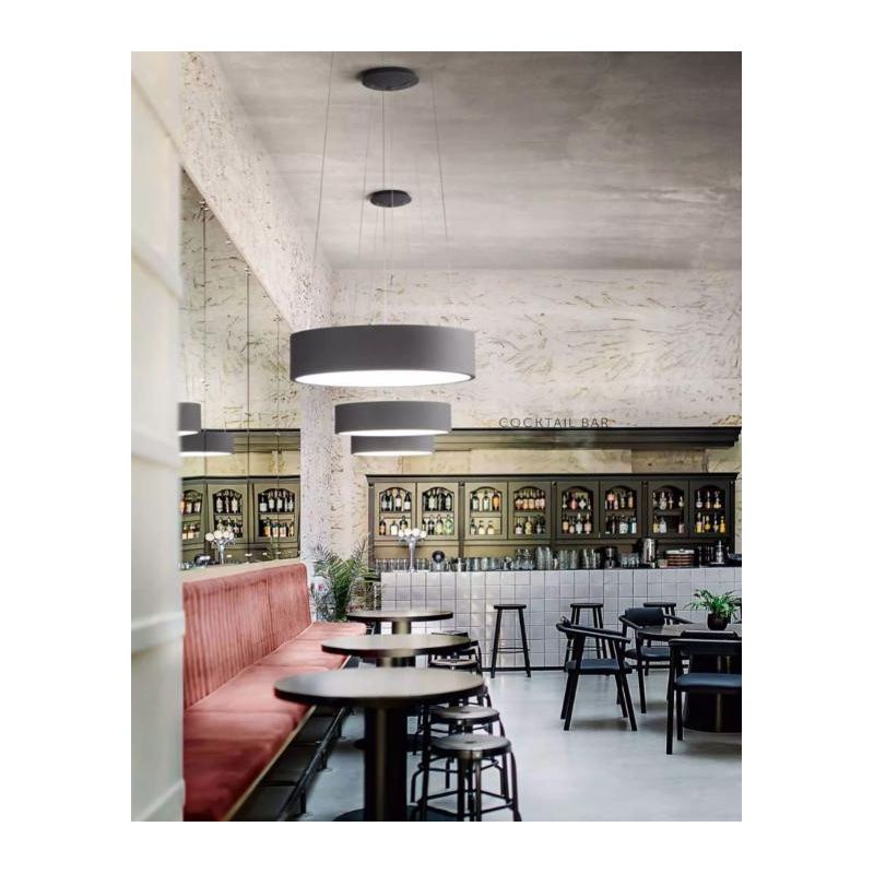 2070 BAND AFFRALUX LAMPADARIO PICCOLO AD ANELLO LED 25W LUCE 3200K 4 COLORI AFFRALUX - Cristalensi Shop Online
