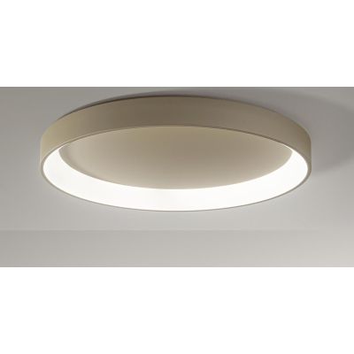 2075 BAND PLAFONIERA AFFRALUX AD ANELLO EXTRA LARGE MODERNA LED 136W LUCE 3200K BIANCO O SABBIA AFFRALUX - Cristalensi Shop Onli