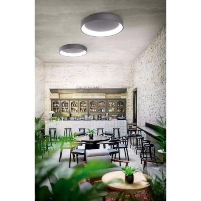 2072 BAND PLAFONIERA AFFRALUX AD ANELLO MEDIO 4 COLORI MODERNA LED 35W AFFRALUX - Cristalensi Shop Online