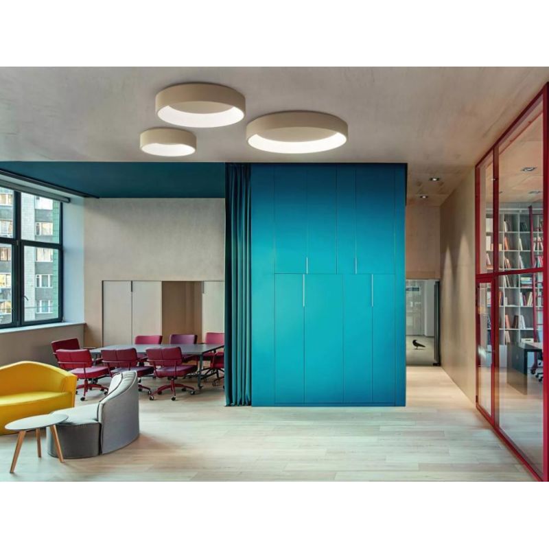 2073 BAND PLAFONIERA AFFRALUX AD ANELLO PICCOLO 4 COLORI MODERNA LED 25W LUCE 3200K AFFRALUX - Cristalensi Shop Online