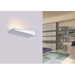 BRICK APPLIQUE MODERNA IN METALLO CROMO LUCIDO CON LED 8W LUCE 4000K Padana Lampadari - Cristalensi Shop Online 2