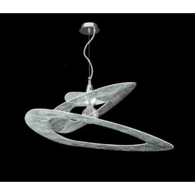 TRIA SOSPENSIONE MODERNA D70 5 FINITURE COLORE LAMPADINA A VISTRA ATTACCO E27 Padana Lampadari - Cristalensi Shop Online