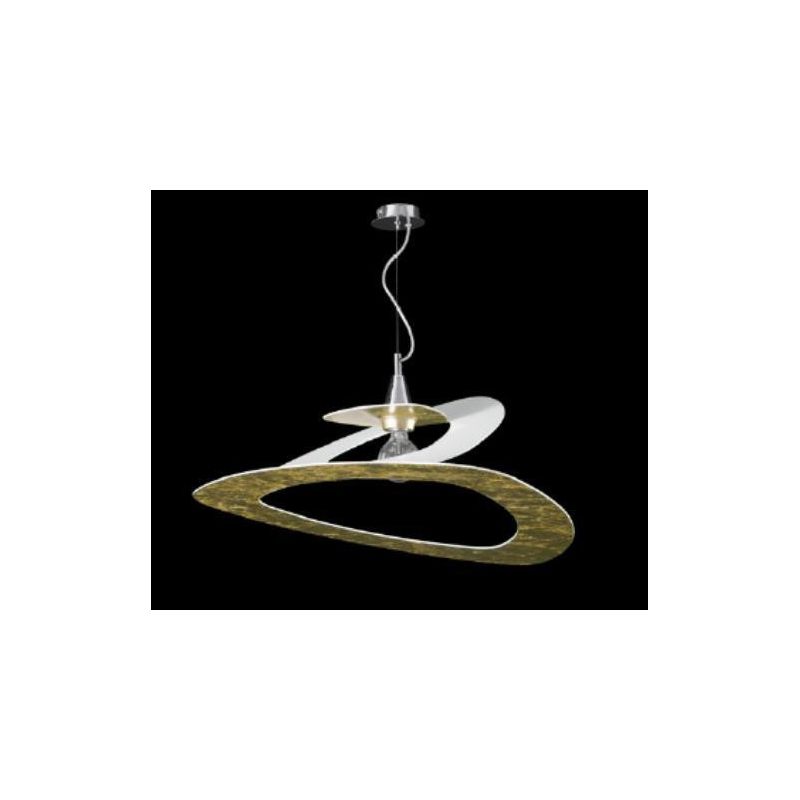 TRIA SOSPENSIONE MODERNA D70 5 FINITURE COLORE LAMPADINA A VISTRA ATTACCO E27 Padana Lampadari - Cristalensi Shop Online