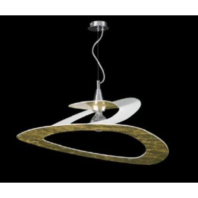 TRIA SOSPENSIONE MODERNA D70 5 FINITURE COLORE LAMPADINA A VISTRA ATTACCO E27 Padana Lampadari - Cristalensi Shop Online