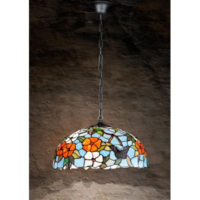 T998-S SOSPENSIONE IN VETRO TIFFANY DIAMETRO 40 Perenz - Cristalensi Shop Online