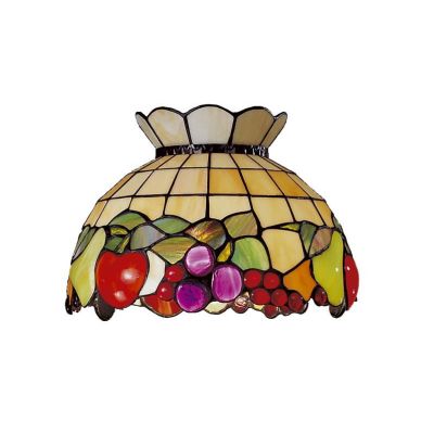 T924-S SOSPENSIONE IN VETRO TIFFANY DIAMETRO 30 Perenz - Cristalensi Shop Online