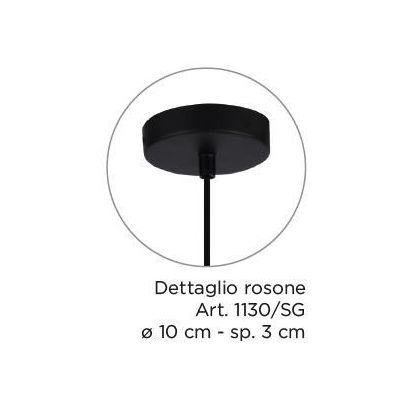 SOLERO SOSPENSIONE SINGOLA IN METALLO DORATO DIFFUSORE IN VETRO BIANCO LATTE MODERNA Padana Lampadari - Cristalensi Shop Online