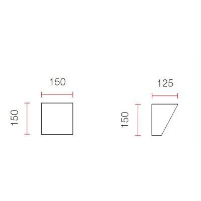 2601A BELFIORE LAMPADA DA PARETE IN CERAMICA EFFETTO GESSO VERNICIABILE 9010 BELFIORE - Cristalensi Shop Online