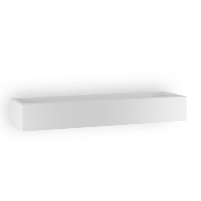 8430 APPLIQUE DI BELFIORE IN CERAMICA BIANCA VERNICIABILE DIAMETRO 34 9010 BELFIORE - Cristalensi Shop Online