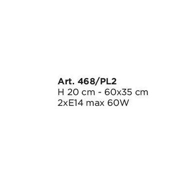 468-PL2 ANASTASIA PLAFONIERA IN METALLO AVORIO-ORO CON DIFFUSORI IN VETRO A SCAVO Padana Lampadari - Cristalensi Shop Online