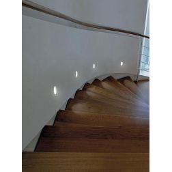 4164 INCASSO IN GESSO CRISTALY VERNICIABILE A LED PER LAMPADINA GU10 9010 BELFIORE - Cristalensi Shop Online 2