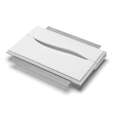 4167 INCASSO SEGNAPASSO IN GESSO VERNICIABILE A LED 6,5W 600 LUMEN 9010 BELFIORE - Cristalensi Shop Online