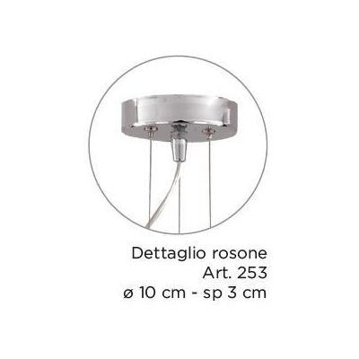 TATIANA SOSPENSIONE IN VETRO LAVORATO CON DETTAGLI IN METALLO CROMO DISPONIBILE IN 3 COLORI Padana Lampadari - Cristalensi Shop 