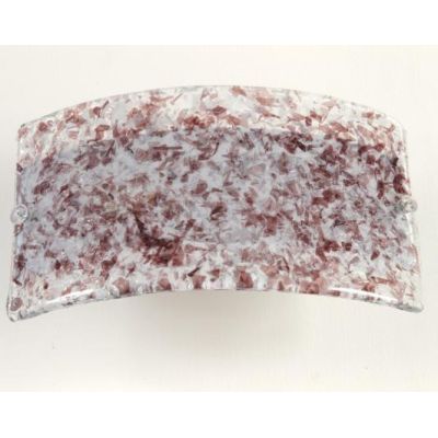 TATIANA APPLIQUE IN VETRO LAVORATO CON DETTAGLI IN METALLO CROMO DISPONIBILE IN 3 COLORI Padana Lampadari - Cristalensi Shop Onl