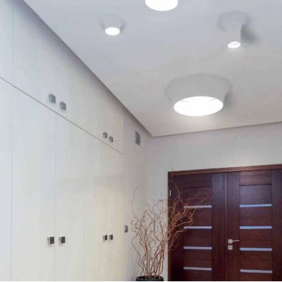 8935D INCASSO DI 9010 BELFIORE IN CRISTALY VERNICIABILE CON LED GU10 9010 BELFIORE - Cristalensi Shop Online