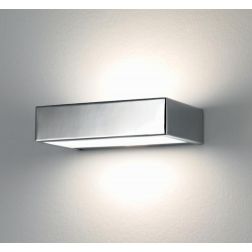 BRIK 1 LAMPADA DA PARETE IN METALLO CROMATO OPPURE BIANCA Illuminando - Cristalensi Shop Online 2