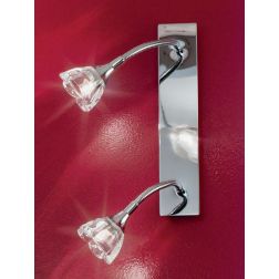 CLARA 2 PARETE/SOFFITTO CON BRACCIO FLESSIBILE Illuminando - Cristalensi Shop Online 2