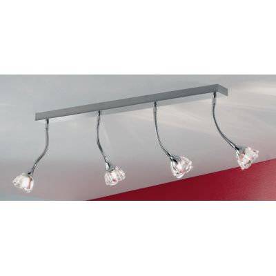 CLARA 4 PARETE/SOFFITTO CON BRACCIO FLESSIBILE Illuminando - Cristalensi Shop Online