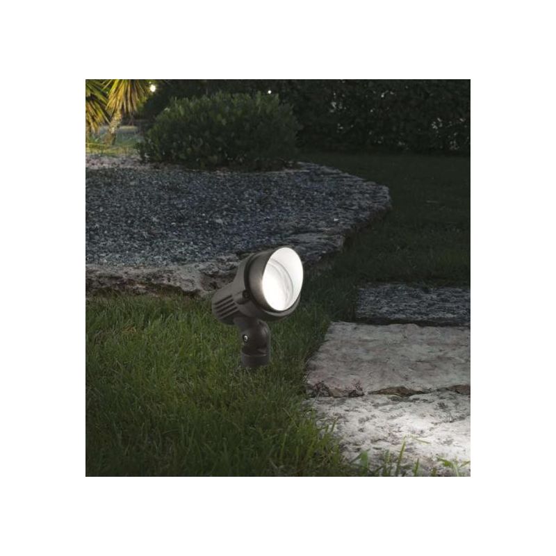 FARETTO DA ESTERNO H30 ORIENTABILE IP65 CON PICCHETTO INCLUSO IN 4 COLORI CRISTALENSI - Cristalensi Shop Online