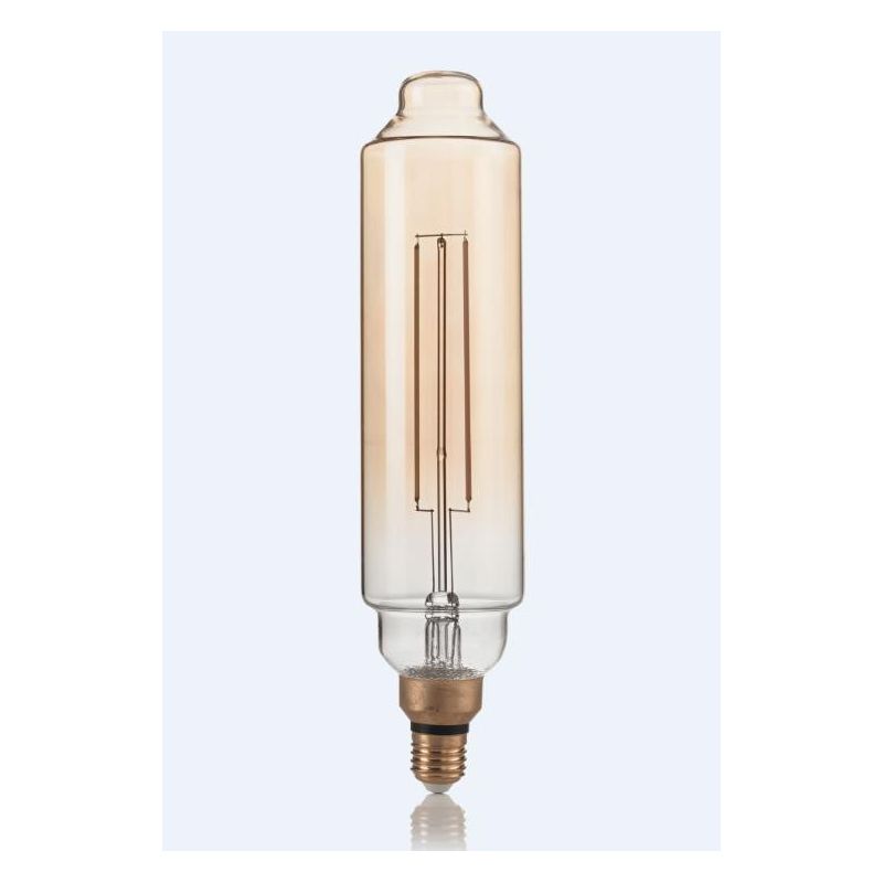 LAMPADINA LINEARE E27 LED 4W CON VETRO AMBRA VINTAGE LUCE 2200K DURATA 15000 ORE CRISTALENSI - Cristalensi Shop Online