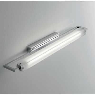 FLIP LAMPADA DA PARETE IN METALLO CROMATO CON TUBO LED 8W Illuminando - Cristalensi Shop Online