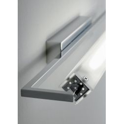 FLIP LAMPADA DA PARETE IN METALLO CROMATO CON TUBO LED 8W Illuminando - Cristalensi Shop Online 2