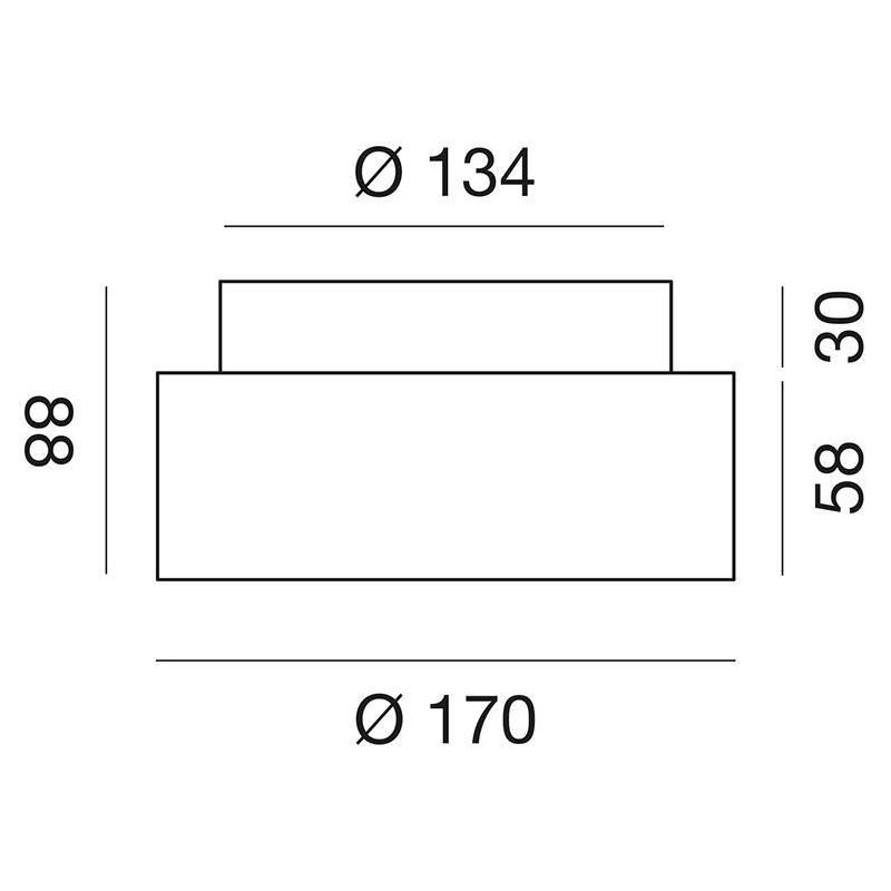 GES 260 INCASSO IN ACCIAIO IP67 PER LAMPADINA GX53 CON CONTROCASSA INCLUSA GEA LUCE - Cristalensi Shop Online