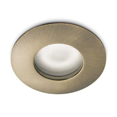 INCASSO IP65 CON ANELLO CROMO BIANCO LUCIDO BRUNITO E NICHEL SPAZZOLATO PORTALAMPADE GU10 GEA LUCE - Cristalensi Shop Online