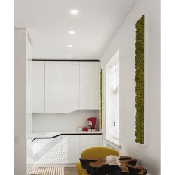 FARETTO DA INCASSO IN GESSO QUADRATO CON PORTALAMPADE GU10 VERNICIABILE GEA LUCE - Cristalensi Shop Online 2