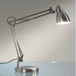 JAZZ LAMPADA DA TAVOLO IN METALLO ORIENTABILE IN DUE COLORI DI ILLUMINANDO Illuminando - Cristalensi Shop Online 2