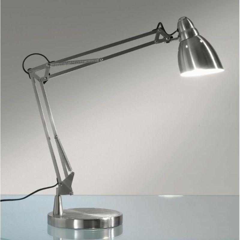 JAZZ LAMPADA DA TAVOLO IN METALLO ORIENTABILE IN DUE COLORI DI ILLUMINANDO Illuminando - Cristalensi Shop Online