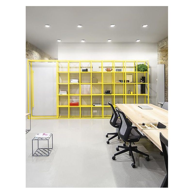 FARETTO DA INCASSO OVALE IN ALLUMINIO BIANCO O CROMO LAMPADINA GU10 MODERNO GEA LUCE - Cristalensi Shop Online