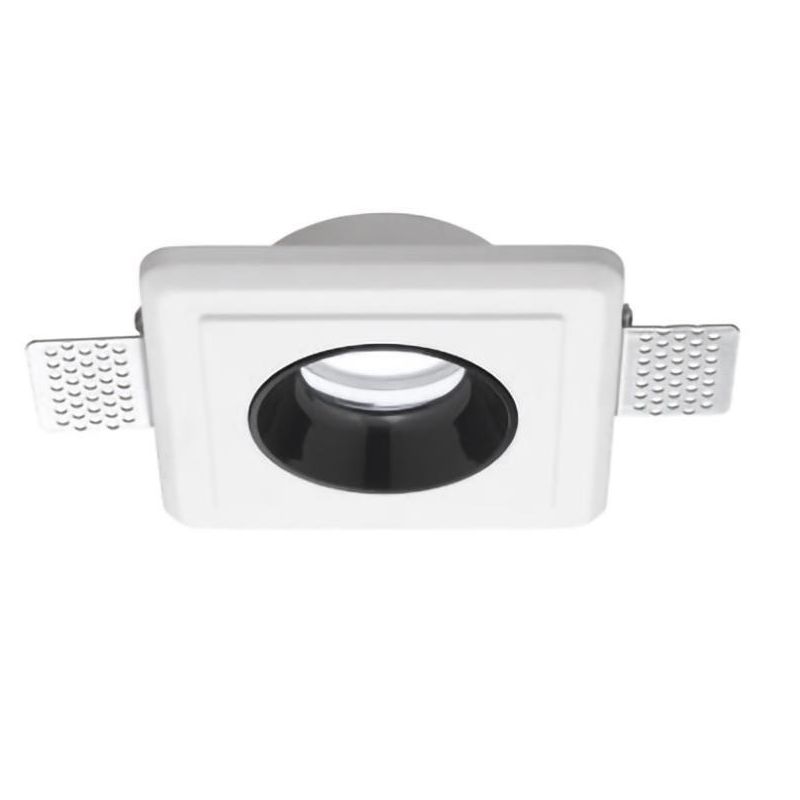 FARETTO DA INCASSO IN GESSO TONDO CON COVER COLORATA IN TRE COLORI CON LAMPADINA GU10 GEA LUCE - Cristalensi Shop Online