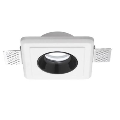 FARETTO DA INCASSO IN GESSO TONDO CON COVER COLORATA IN TRE COLORI CON LAMPADINA GU10 GEA LUCE - Cristalensi Shop Online