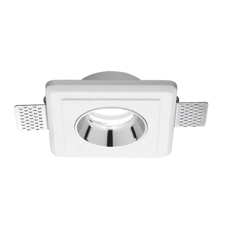 FARETTO DA INCASSO IN GESSO TONDO CON COVER COLORATA IN TRE COLORI CON LAMPADINA GU10 GEA LUCE - Cristalensi Shop Online