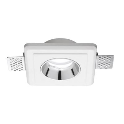 FARETTO DA INCASSO IN GESSO TONDO CON COVER COLORATA IN TRE COLORI CON LAMPADINA GU10 GEA LUCE - Cristalensi Shop Online