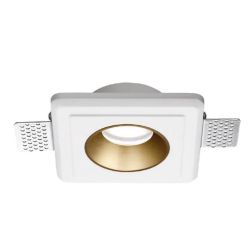 FARETTO DA INCASSO IN GESSO TONDO CON COVER COLORATA IN TRE COLORI CON LAMPADINA GU10 GEA LUCE - Cristalensi Shop Online 2