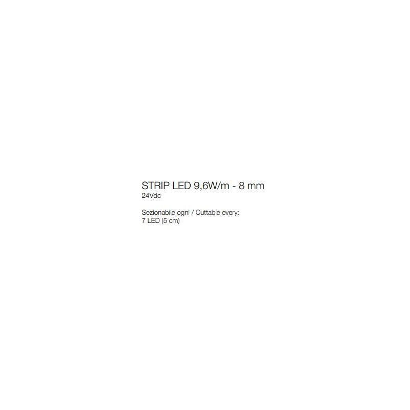 STRIP LED 9,6W/M IP20 24VDC GST120 ROLLA DA 5 METRI DELLA GEA LUCE GEA LUCE - Cristalensi Shop Online