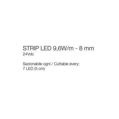 STRIP LED 9,6W/M IP20 24VDC GST120 ROLLA DA 5 METRI DELLA GEA LUCE GEA LUCE - Cristalensi Shop Online