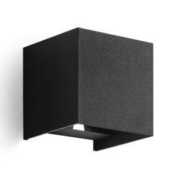 APPLIQUE DA ESTERNO BIEMISSIONE LED 2X5W LUCE 3000K O 4000K 5 COLORI DISPONIBILI IP54 GEA LUCE GEA LUCE - Cristalensi Shop Onlin 2