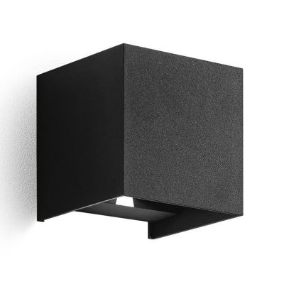 APPLIQUE DA ESTERNO BIEMISSIONE LED 2X5W LUCE 3000K O 4000K 5 COLORI DISPONIBILI IP54 GEA LUCE GEA LUCE - Cristalensi Shop Onlin