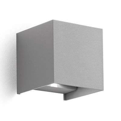 APPLIQUE DA ESTERNO BIEMISSIONE LED 2X5W LUCE 3000K O 4000K 5 COLORI DISPONIBILI IP54 GEA LUCE GEA LUCE - Cristalensi Shop Onlin